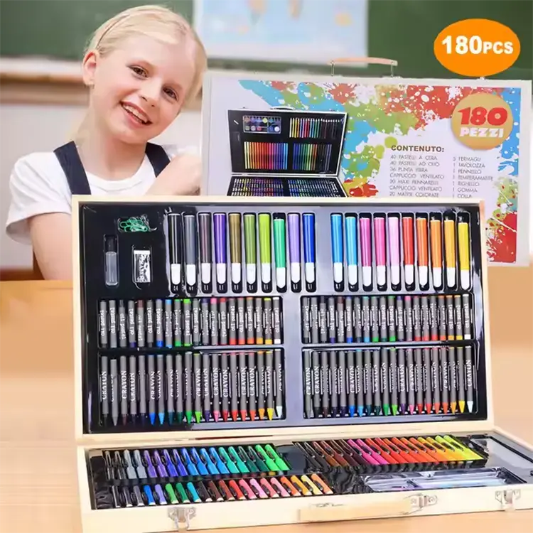 180pcs مجموعة الفن